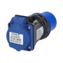 FAMATEL Adaptér 13910FR IP54/250V/16A - vidlice CEE / zásuvka s kolíkem, 13910FR