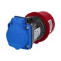 FAMATEL Adaptér 13922FR IP54/400V/16A - vidlice CEE / zásuvka s kolíkem, 13922FR