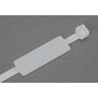 Vázací pásky s popisovacím štítkem 280x4,5mm (35x13mm), bílá, (bal.=100ks) /SEL.2.425T, ELEMAN 1791703