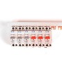 Prop. lišta G/S-L1+N-L2+N-L3+N-1000/16P, vidlička+kolík, 4-pól., 80A, rozteč 17,8+9mm, ELEMAN 1000364