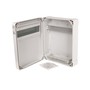 Skříň FLATBOX 5813 IP65, 13mod., na omítku, průhl. dveře, 340x270x120mm, FAMATEL 5813