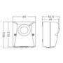 Spínač soumrakový ORBIS ORBILUX, 5-200lux, 10A, 230V, IP55, 69x89x53mm, bílý, na povrch, ELEMAN 1000856