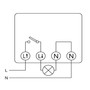 Spínač soumrakový ORBIS ORBILUX, 5-200lux, 10A, 230V, IP55, 69x89x53mm, bílý, na povrch, ELEMAN 1000856