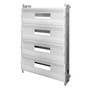 FAMATEL Montážní rám I-39157 pro DIN lištu s modul. krytem pro 39157 MAGNA IP65, 4x 22mod. I-39157