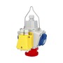 FAMATEL Zás. box závěsný PowerBOX pb155-RJ45 IP54 2x230V, 1x400V/16/5, 2xRJ45 kat. 6, pb155-RJ45
