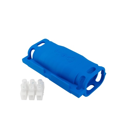 Spojka gelová SHARK 325, se svork., 3x (0,5 - 2,5mm2), 0,6/1kV, ELEMAN 1000544