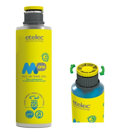 Gel dvousložkový MPone 900 ( 0,9 litru - 1 láhev ), zalévací, bez expirace, ELEMAN 1000563