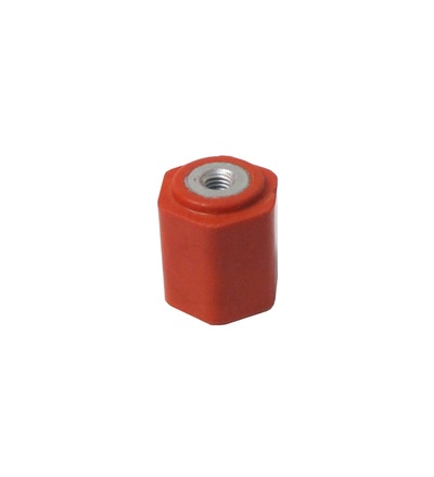 Rozpěrný izolátor SI 1312303, výška 25mm, závit M5, klíč 21, U=0,4/0,5 kV AC/DC, ELEMAN 1000782