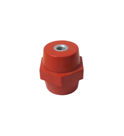 Rozpěrný izolátor SI 1312309, výška 40mm, závit M8, klíč 40, U=1,0/1,2 kV AC/DC, ELEMAN 1000787