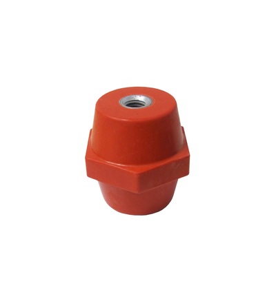 Rozpěrný izolátor SI 1312313, výška 50mm, závit M10, klíč 46, U=1,2/1,5 kV AC/DC, ELEMAN 1000788