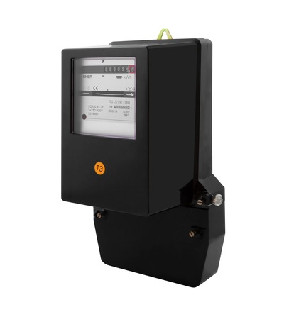 Elektroměr ET 10(60)A, 3-fáz., 1-tar., na kříž, mech. číselník, úředně ověřen (cejch.), ELEMAN 1000900