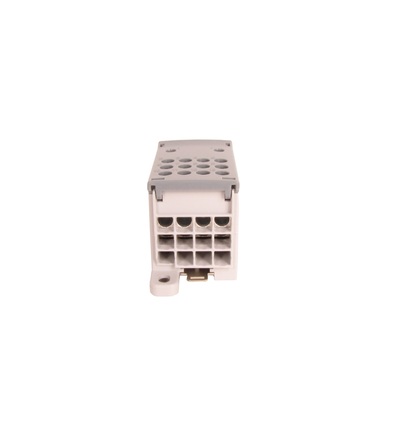 Blok pro rozdělení fází PVB 160-12, 1pól., AL/CU, 160A, 1000V, šedý, na DIN, ELEMAN 1003955
