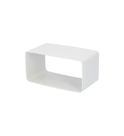 Spojka vnitřní VENTS 5153 - 55x110mm PVC, ELEMAN 1005153