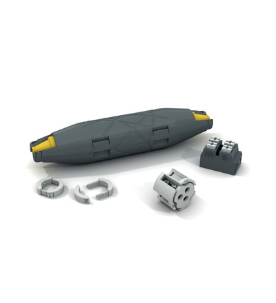 Spojka gelová LEDJOY IP68 (balení 1ks), se svork., 3x (0,5÷1,5mm2), ULTRA tenké provedení, ELEMAN 1005430