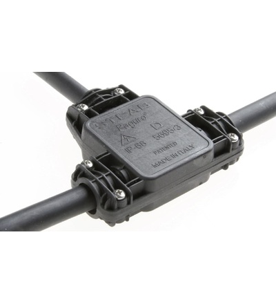 Spojka gelová odbočná PAGURO 5695/3 IP68, 3x kabel 3x(1,5-2,5mm2), ELEMAN 1005624