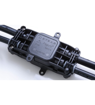 Spojka gelová odbočná PAGURO 5660/4/2 IP68, 4x kabel 3x(1,5-6mm2), ELEMAN 1005625