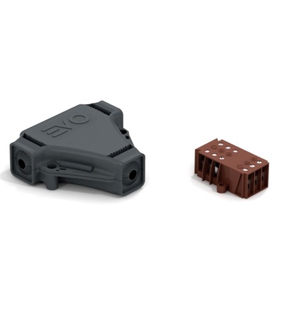 Spojka gelová odbočná EVO 01D IP68 se svo., 3x (1÷2,5mm2), Cu/Al, 0,6/1 kV, ELEMAN 1005636