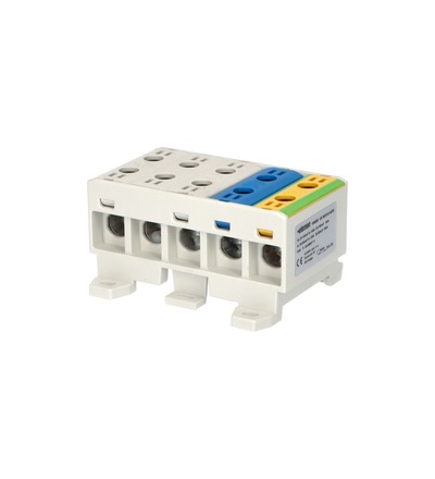 Svorka univerzální UK 35/3x1A+N/PE, 135A, 5pól., AL/CU, krytá, 3xŠ/M/Z, na DIN/panel, ELEMAN 1006609