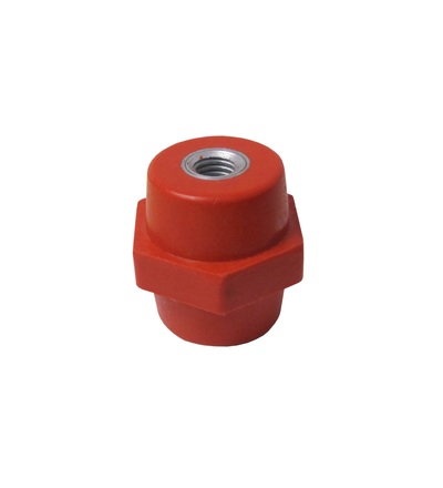 Podpěrný izolátor SI 1312310, výška 40mm, závit M10, klíč 40, U=1,0/1,2 kV AC/DC, ELEMAN 1007804