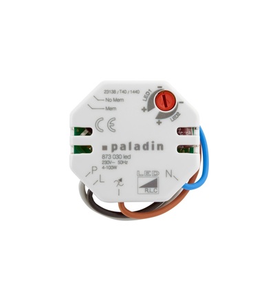Stmívač osvětlení PALADIN 873030 LED - pro LED, montáž pod spínač č. 1/0, ELEMAN 1008018
