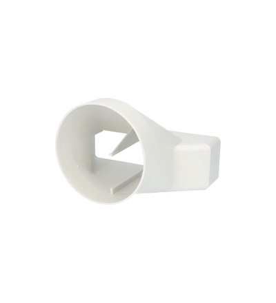 Redukce na potrubí VENTS 812 - prům. 125mm/60x204mm PVC, ELEMAN 1008175