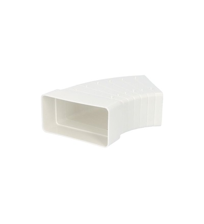 Koleno 3° až 48° horizontální VENTS 52510 - 55x110mm PVC, ELEMAN 1008187