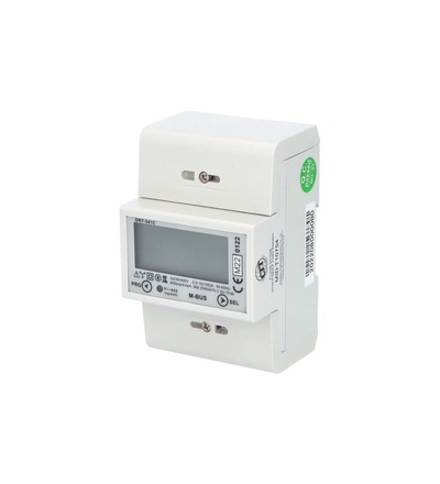 Elektroměr DRT-341C 100A MID B+D, M-Bus, 4 mod., LCD, 3-fáz., 1-tar., ELEMAN 1008832