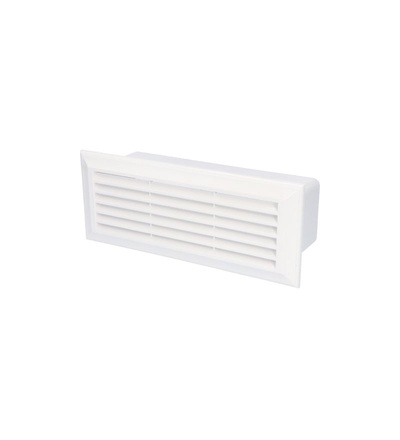 Mřížka potrubí VENTS 571 - 55x110mm PVC, ELEMAN 1009974