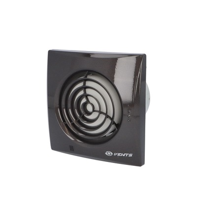 Ventilátor VENTS 100 QUIET Black Sapphire snížená hlučnost, ELEMAN 1010301