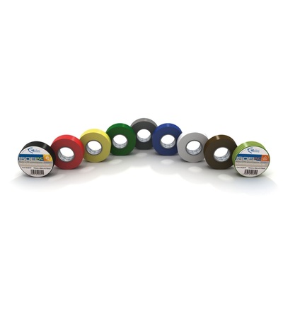 PVC izolační páska modrá 19mmx25mx0,15mm, ELEMAN 1099060