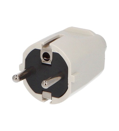 FAMATEL Vidlice 1105-B IP20, PVC, bílá 1105-B
