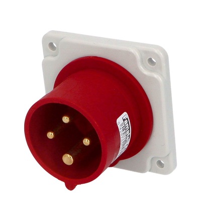 FAMATEL Přívodka vest. 13370 IP44 400V 16A 4P 6h 13370
