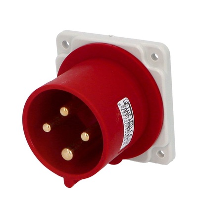 FAMATEL Přívodka vest. 13372 IP44 400V 32A 4P 6h 13372