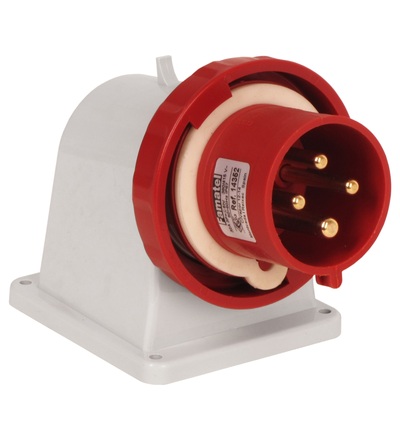 FAMATEL Přívodka vest. 14352 IP67 400V 32A 4P 6h 14352