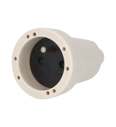 FAMATEL Spojka 2107-B IP20, PVC, bílá 2107-B