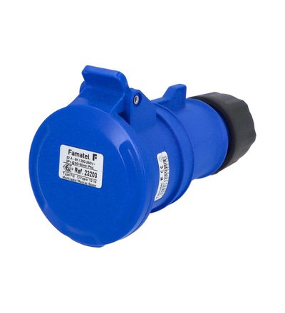 FAMATEL Spojka 23203 IP44 230V 32A 3P 6h 23203