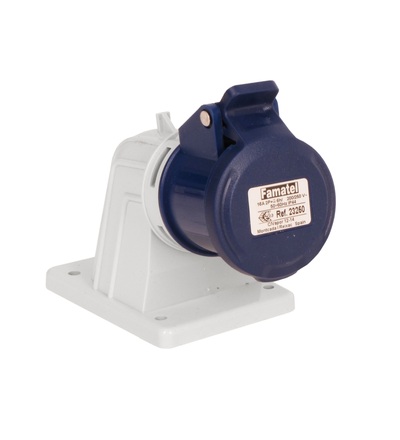 FAMATEL Zásuvka vestavná 23250 IP44 230V 16A 3P 6h 23250