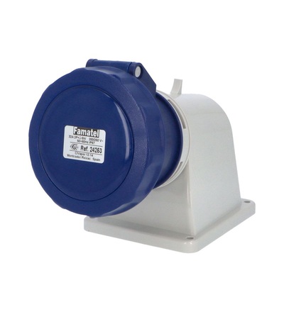 FAMATEL Zásuvka vestavná 24253 IP67 230V 32A 3P 6h 24253