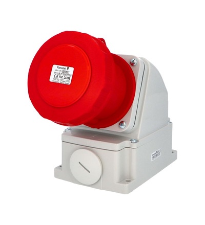 FAMATEL Zásuvka nástěnná 24395 IP67 400V 63A 5P 6h 24395