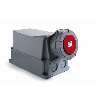 FAMATEL Zásuvka nástěnná 24397 IP67 400V 125A 5P 6h 24397