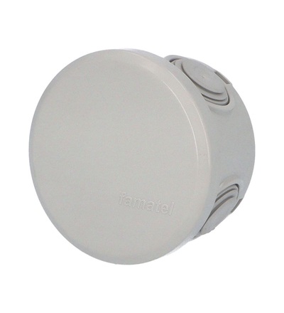 Krabice AcquaBOX 3027 IP65 kulatá, průměr 84x50mm, FAMATEL 3027