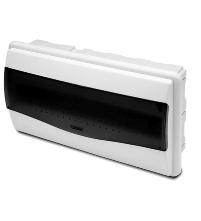 FAMATEL Rozvodnice NUOVA 3518 IP40, 17,5mod., pod omítku, průhl. dveře, 215x370x100mm 3518