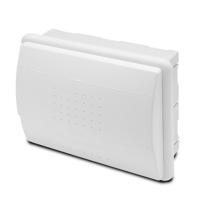 FAMATEL Rozvodnice NUOVA 3708 IP40, 8mod., pod omítku, neprůhl. dveře, 215x260x100mm 3708