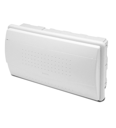 FAMATEL Rozvodnice NUOVA 3718 IP40, 17,5mod., pod omítku, neprůhl. dveře, 215x370x100mm 3718