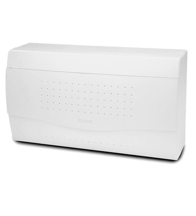 FAMATEL Rozvodnice NUOVA 3818 IP40, 17,5mod., na omítku, neprůhl. dveře, 195x350x100mm 3818