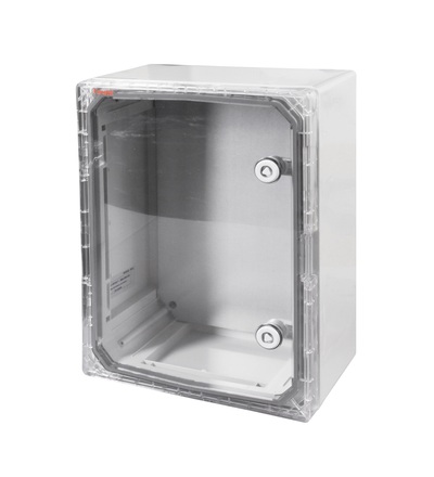 FAMATEL Skříň 39134-T MAGNA IP65, 400x300x165mm, průhledné dveře, součást: montážní deska
, 39134-T