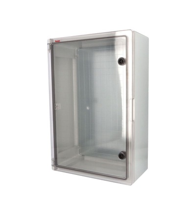 FAMATEL Skříň 39146-T MAGNA IP65, 600x400x200mm, průhledné dveře, součást: montážní deska
, 39146-T