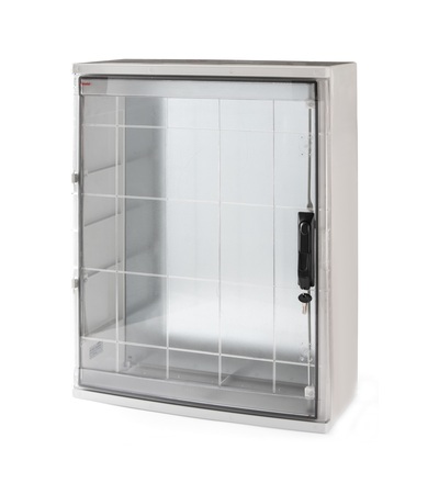FAMATEL Skříň 39168-T MAGNA IP65, 800x600x265mm, průhledné dveře, součást: montážní deska
, 39168-T