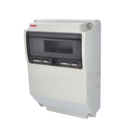 FAMATEL Skříň 3959 ACQUA Combi IP65, 12 modulů, 390x265x150mm 3959