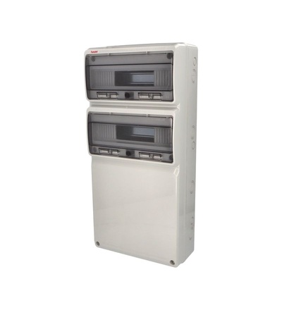 FAMATEL Skříň 3977 ACQUA Combi IP65, 32 modulů, 685x330x150mm 3977